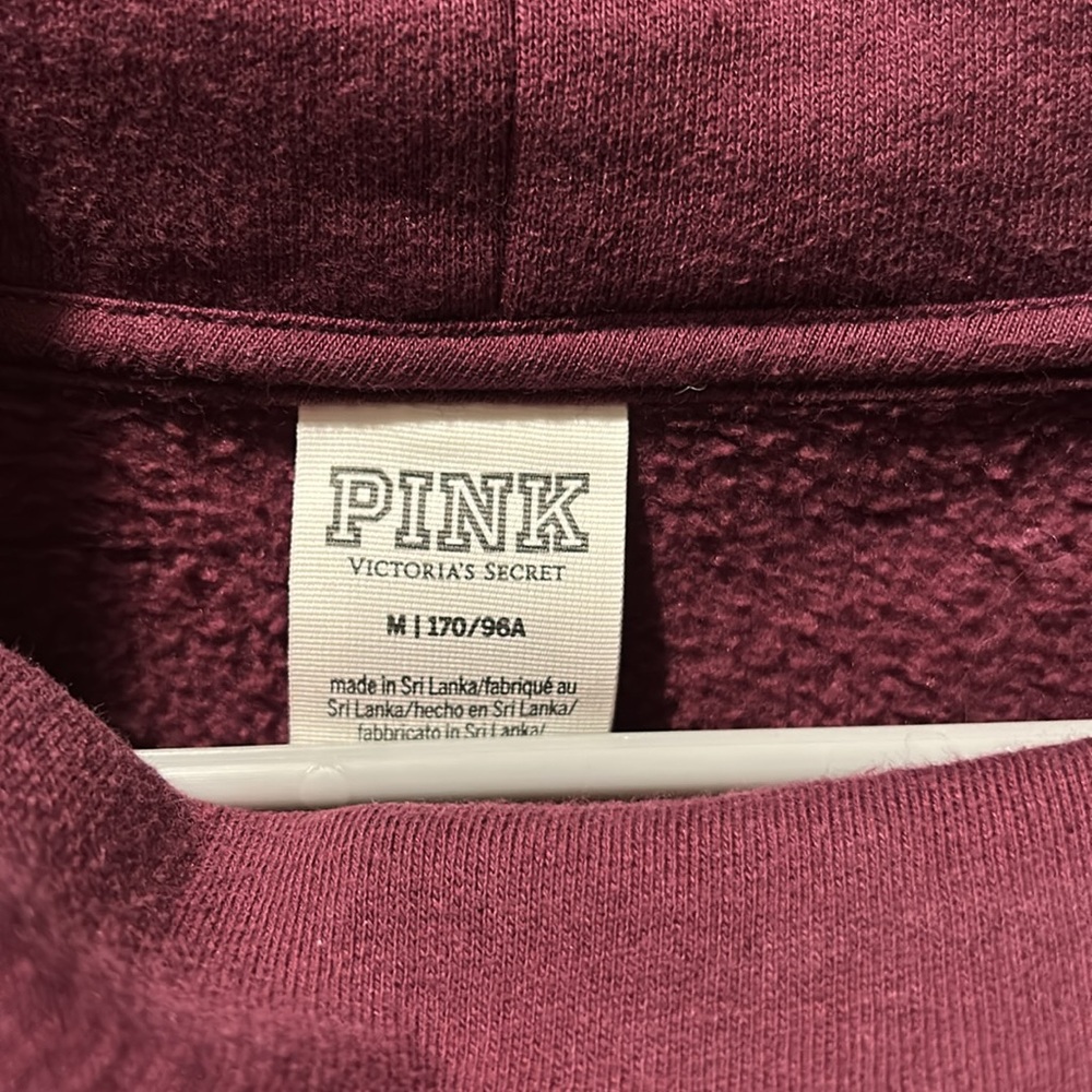 Pink Victoria Secret Cowl Neck Sweatshirt - Picture 2 of 4